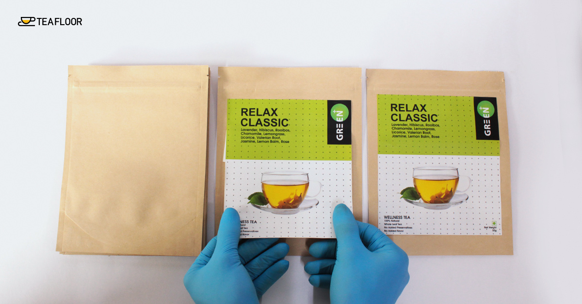 Image of Craft Pouch Tea Packaging