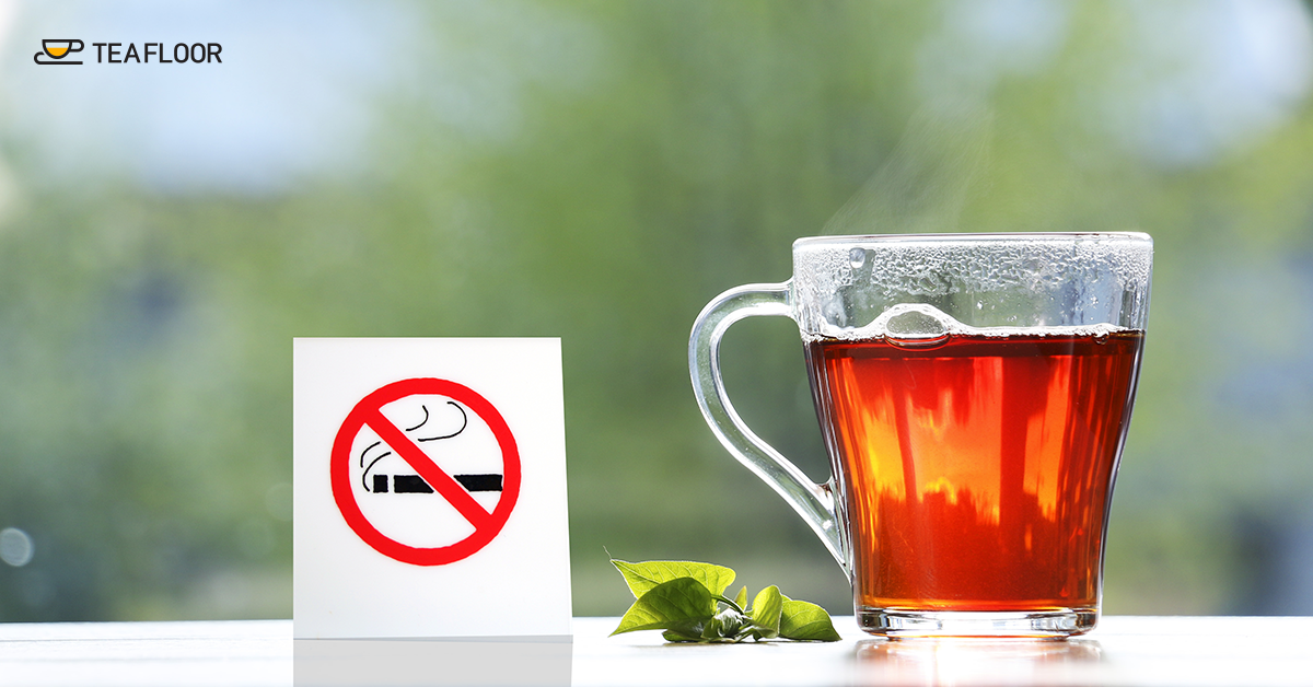 Green Tea Helps You Quit Smoking
